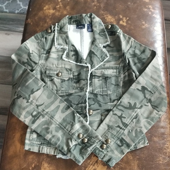 Camo jean jacket - Picture 1 of 2